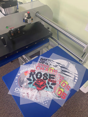 22.5" X 12" Custom DTF Transfer Gang Up Sheet